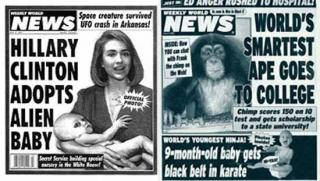 What's The Best "Weekly World News" Headline Ever?